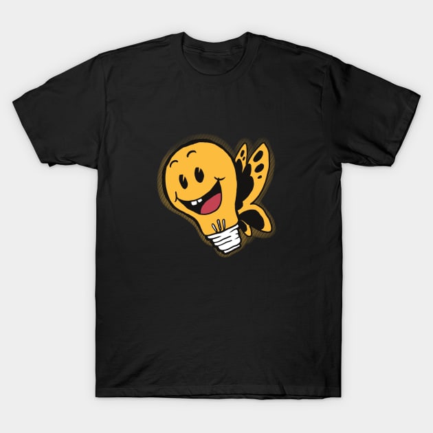 Lamp T-Shirt by Paundra